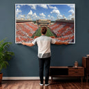 Oklahoma State Cowboys Football Team Print - Stillwater