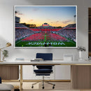 NC State Wolfpack Football Team Print Wall Art - Raleigh