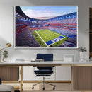 Buffalo Bills Football Team Print Canvas - Buffalo Highmark by MyGreatCanvas | Canvas Wall Art Prints | Photo Prints & Wall Decor