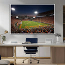 Clemson University Tigers Art Print, Football Team Print -
