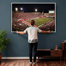 Indiana University Hoosiers Football Team Print Canvas