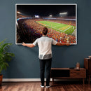 Iowa State University Cyclones Canvas Print, Football Team