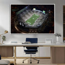Michigan State Spartans Football Team Print - East Lansing