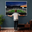 Michigan State Spartans Football Team Print - East Lansing
