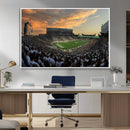 Michigan State Spartans Football Team Print - East Lansing by MyGreatCanvas | Canvas Wall Art Prints | Photo Prints & Wall Decor