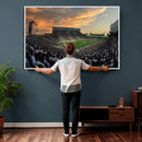 Michigan State Spartans Football Team Print - East Lansing