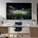 Framed Michigan State Spartans Football Team Print - East