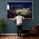 Michigan State Spartans Canvas, Framed Football Team Print -