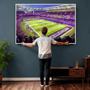 Northwestern University Wildcats Football Team Print -