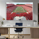 Rutgers Scarlet Knights Football Team Print - Piscataway SHI by MyGreatCanvas | Canvas Wall Art Prints | Photo Prints & Wall Decor