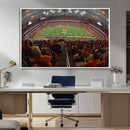 Syracuse University Orange Football Canvas Print, Football