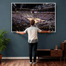 University of Nebraska Cornhuskers Basketball Team Print -
