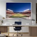 Rutgers Scarlet Knights Football Team Print - Piscataway SHI by MyGreatCanvas | Canvas Wall Art Prints | Photo Prints & Wall Decor