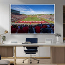 Ball State Cardinals Football Team Print - Muncie Scheumann
