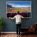 Ball State Cardinals Football Team Print - Muncie Scheumann