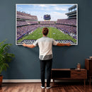TCU Horned Frogs Football Team Print - Fort Worth Amon G.