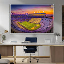 The Louisiana State University Tigers Football Team Print - by MyGreatCanvas | Canvas Wall Art Prints | Photo Prints & Wall Decor