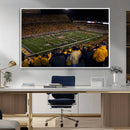 West Virginia Uni Mountaineers Football Team Print - Milan