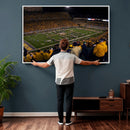 West Virginia Uni Mountaineers Football Team Print - Milan