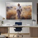 Jesus the Good Shepherd Wall Art Canvas Print - Lost Lamb