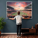 Oregon State Beavers Football Team Print - Corvallis Reser