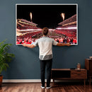Oregon State Beavers Football Team Print - Corvallis Reser