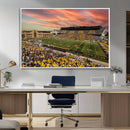 University of Wyoming Cowboys Football Team Print - Laramie by MyGreatCanvas | Canvas Wall Art Prints | Photo Prints & Wall Decor