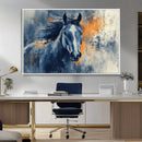 Abstract Blue Horse Wall Art Print Canvas | Horse Wall Art by MyGreatCanvas | Canvas Wall Art Prints | Photo Prints & Wall Decor
