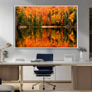 Forest Reflection Art | Autumn Forest Reflection Wall Art | by MyGreatCanvas | Canvas Wall Art Prints | Photo Prints & Wall Decor