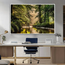 Forest Wall Art Print | River Landscape Wall Art | Perfect