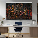 Large Floral Painting Print Illustration Flowers Canvas Wall by MyGreatCanvas | Canvas Wall Art Prints | Photo Prints & Wall Decor