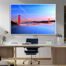 Large San Francisco Wall Art Canvas Print – Framed Golden by MyGreatCanvas | Canvas Wall Art Prints | Photo Prints & Wall Decor