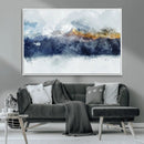 Abstract Mountain Range Art Canvas Print | 3 Panel by MyGreatCanvas | Canvas Wall Art Prints | Photo Prints & Wall Decor