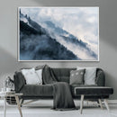 Foggy Forest Wall Art Canvas Print – Misty Mountain by MyGreatCanvas | Canvas Wall Art Prints | Photo Prints & Wall Decor
