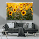 Sunflower Sunshine Wall Art Canvas Print by MyGreatCanvas | Canvas Wall Art Prints | Photo Prints & Wall Decor