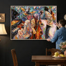 African American Jazz Art Music Abstract Wall Art Painting by MyGreatCanvas | Canvas Wall Art Prints | Photo Prints & Wall Decor