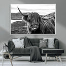 Longhorn Steer Canvas Print Wall Art, Highland Cow Canvas by MyGreatCanvas | Canvas Wall Art Prints | Photo Prints & Wall Decor
