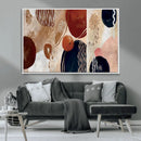 Boho Wall Art Canvas Print Set Mid-Century Prints Bohemian by MyGreatCanvas | Canvas Wall Art Prints | Photo Prints & Wall Decor