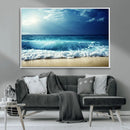 Majestic Ocean Wave Wall Art Canvas | 3 Panel Large Seascape