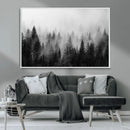 Fogy Forest Canvas Wall Art Print - Mountain Wall Art with by MyGreatCanvas | Canvas Wall Art Prints | Photo Prints & Wall Decor