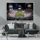 Penn Stadium Football Wall Art Canvas Print, Pennsylvania