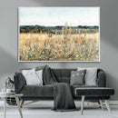 Wildflower Field Wall Art Canvas | Nature-Inspired Landscape