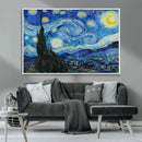 Vincent Van Gogh The Starry Night Abstract Wall Art Canvas