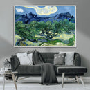 Olive Trees Van Gogh Wall Art Canvas Print