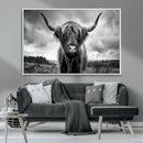 Scottish Cow Wall Art Canvas Print | Longhorn Wall Art | by MyGreatCanvas | Canvas Wall Art Prints | Photo Prints & Wall Decor