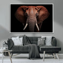 Wild Elephant Wall Art Canvas Print, Africa Savannah Wild by MyGreatCanvas | Canvas Wall Art Prints | Photo Prints & Wall Decor