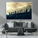 Fellowship Journey Wall Art – Fantasy Adventure Canvas Print by MyGreatCanvas | Canvas Wall Art Prints | Photo Prints & Wall Decor