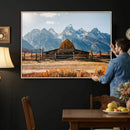Vintage Old Barn Field Wall Art Canvas Print for Farmhouse by MyGreatCanvas | Canvas Wall Art Prints | Photo Prints & Wall Decor
