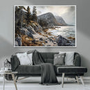 Serene Coastal View of Acadia National Park - Stunning