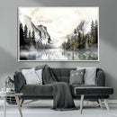 Yosemite Valley Wall Art Canvas Print – Framed and Ready to